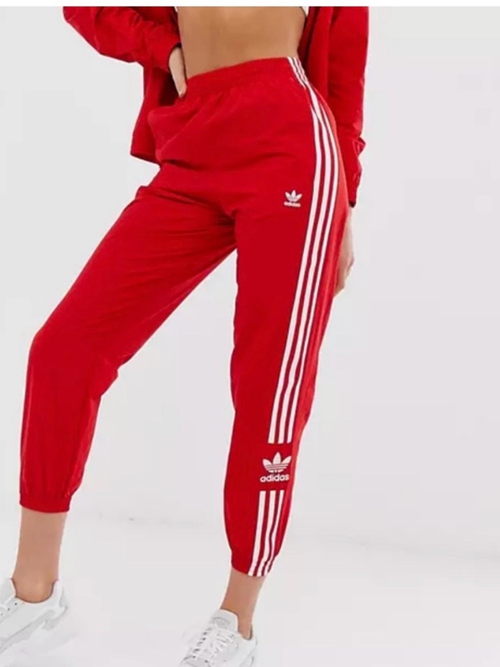 adidas originals adicolor locked up logo track pants